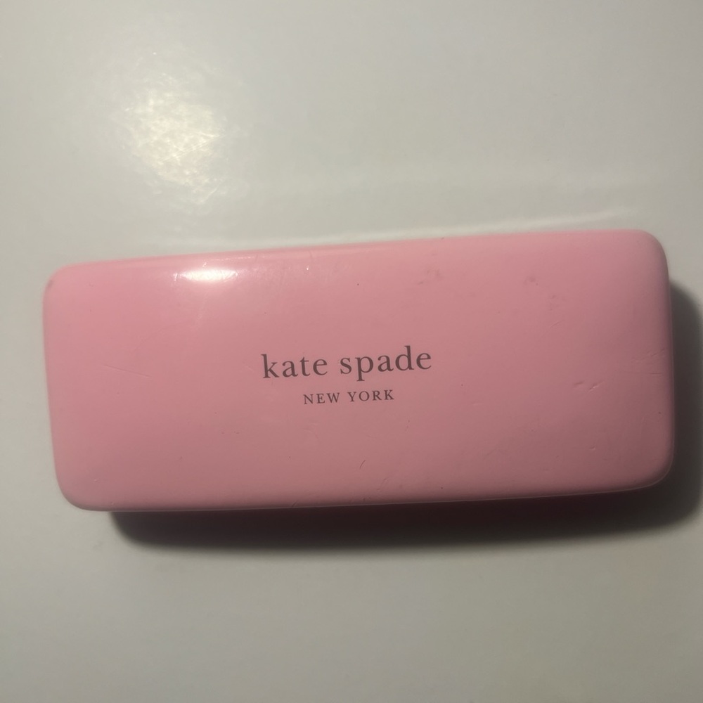 kate spade Pink & Green Eyeglass Case